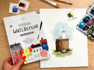 Aquarell Malbuch Weihnachten Für Anfänger & Kinder – Mit Anleitung & Hochwertigem Papier